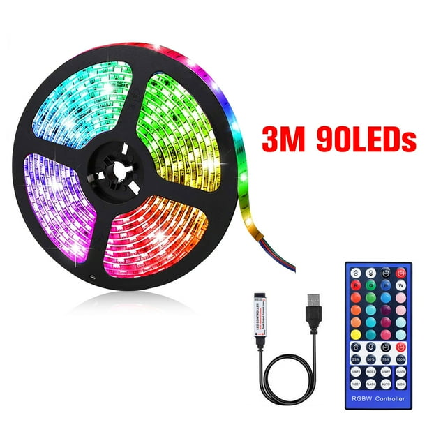 1-5M 5050 RGB USB LED Strip Light Colour Changing 44 Key IR Remote Contro 1-5M 5050 RGB USB LED Strip Light Colour Changing 44 Key IR Remote Contro